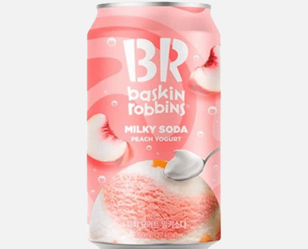 Baskin Robbins Peach Yogurt
